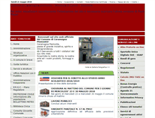 Tablet Screenshot of comune.caramagnapiemonte.cn.it